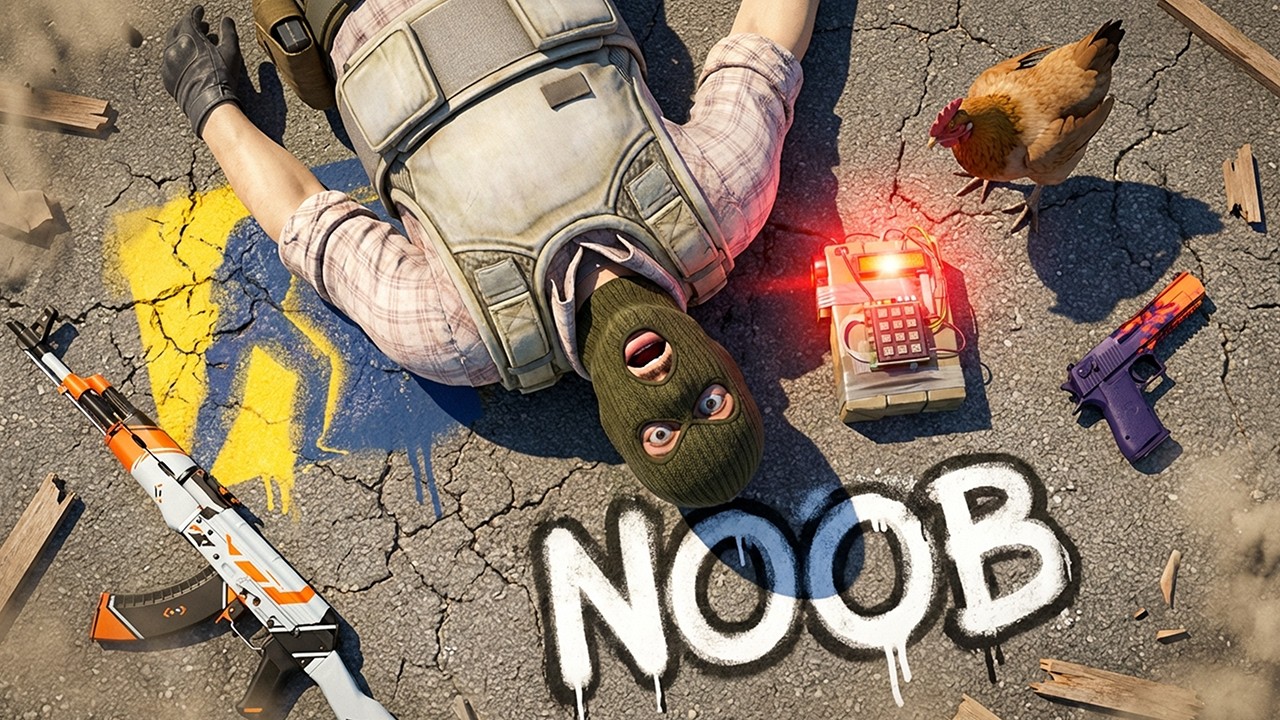 Я думал, что Counter-Strike 2 будет лёгкой игрой для новичка… Я ошибался.