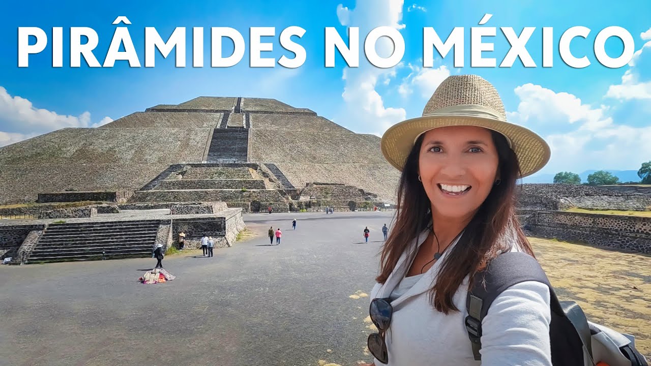 As PIRÂMIDES mais próximas da CIDADE DO MÉXICO | Assim é Teotihuacan