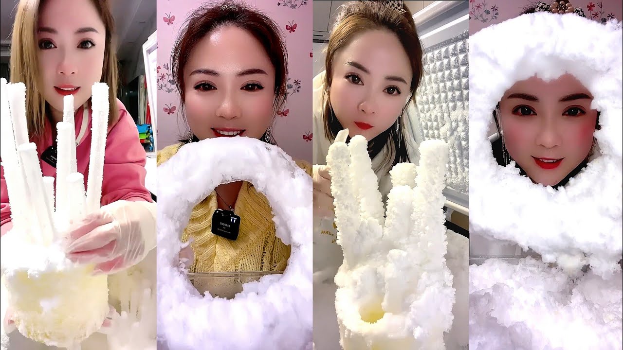SOLO GIRL / HARD ICE / ICICLE ICE / CRUSHED ICE / THIN ICE / WHITE ICE. ICE EATING