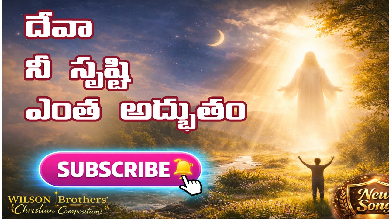 దేవా నీ సృష్టి ఎంత అద్భుతం | Powerful Telugu Christian Worship Song 2026 | Nature Praise Song |