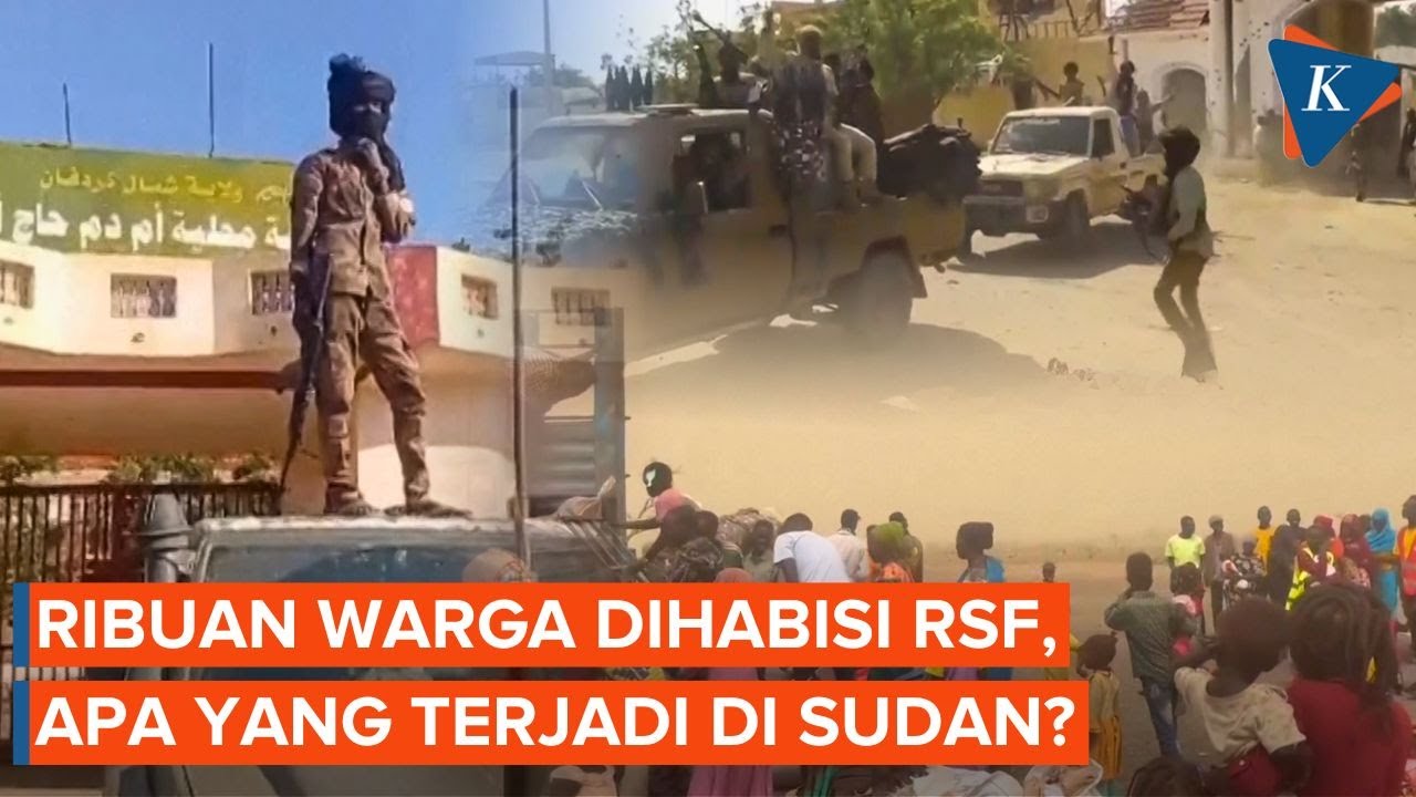 Ribuan Warga Sudan Dihabisi RSF, Apa yang Terjadi di El-Fasher?