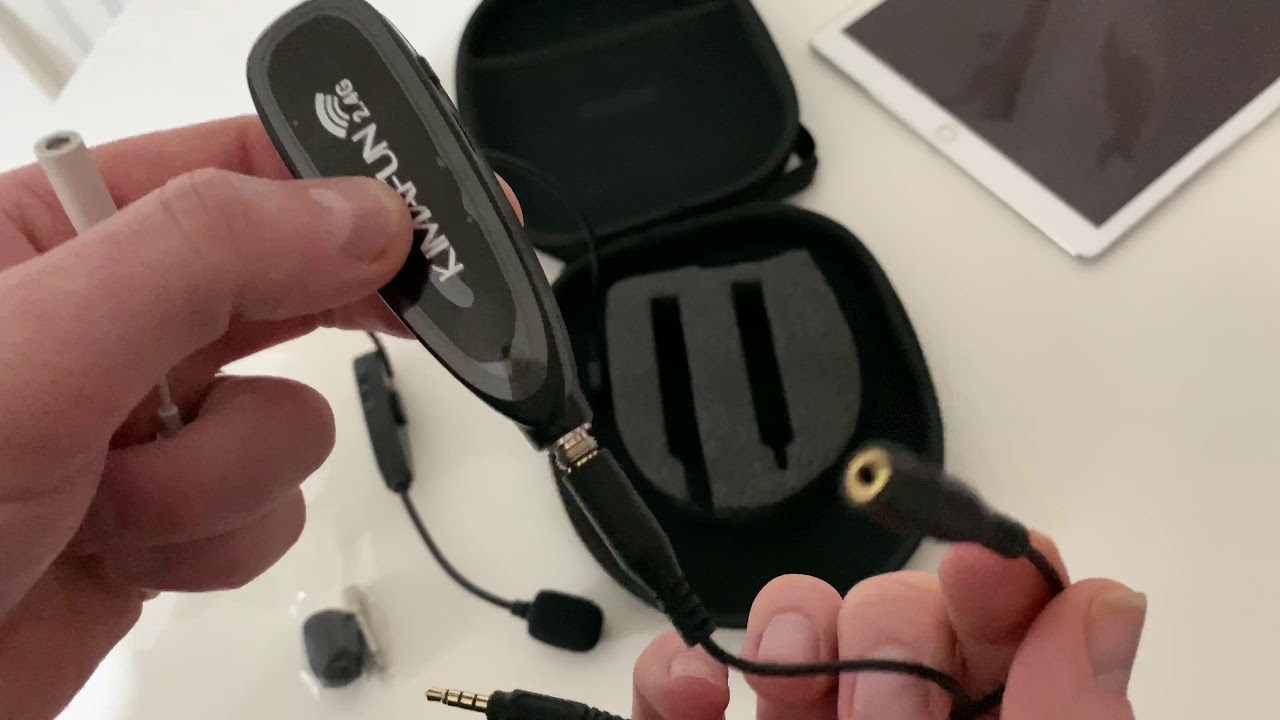 KM-G100-1  KIMAFUN 2.4G Wireless Microphone Review