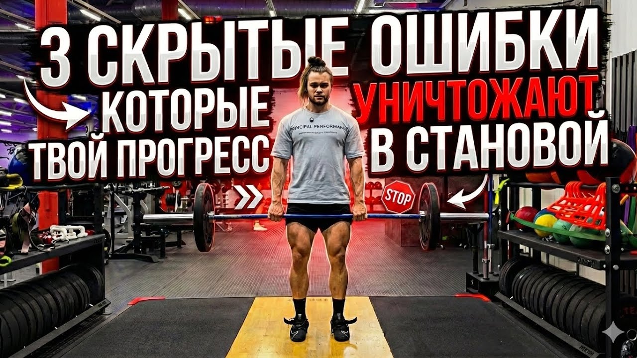 Становая тяга|Три пункта которые сделают тебя сильнее