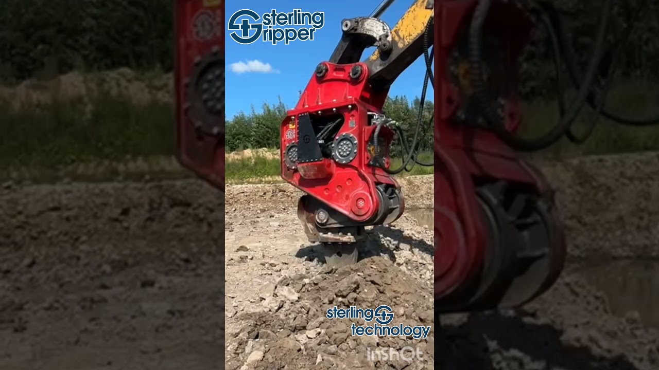 Revolutionizing Rock Excavation – Quiet, Smooth, and Stress-FreeSterling Rippers #sterlingtechnology