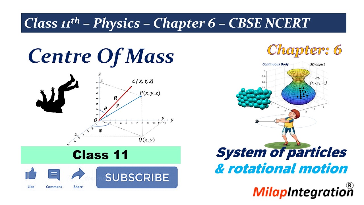 Centre Of Mass Mystery Solved | Class 11 Physics Chapter 6