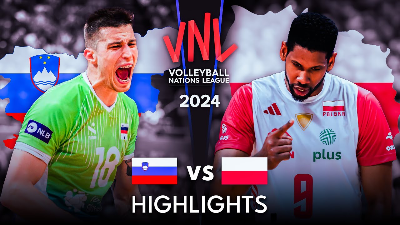 🇵🇱 POLAND vs SLOVENIA 🇸🇮 | BRONZE MEDAL MATCH | Highlights | Men's VNL 2024
