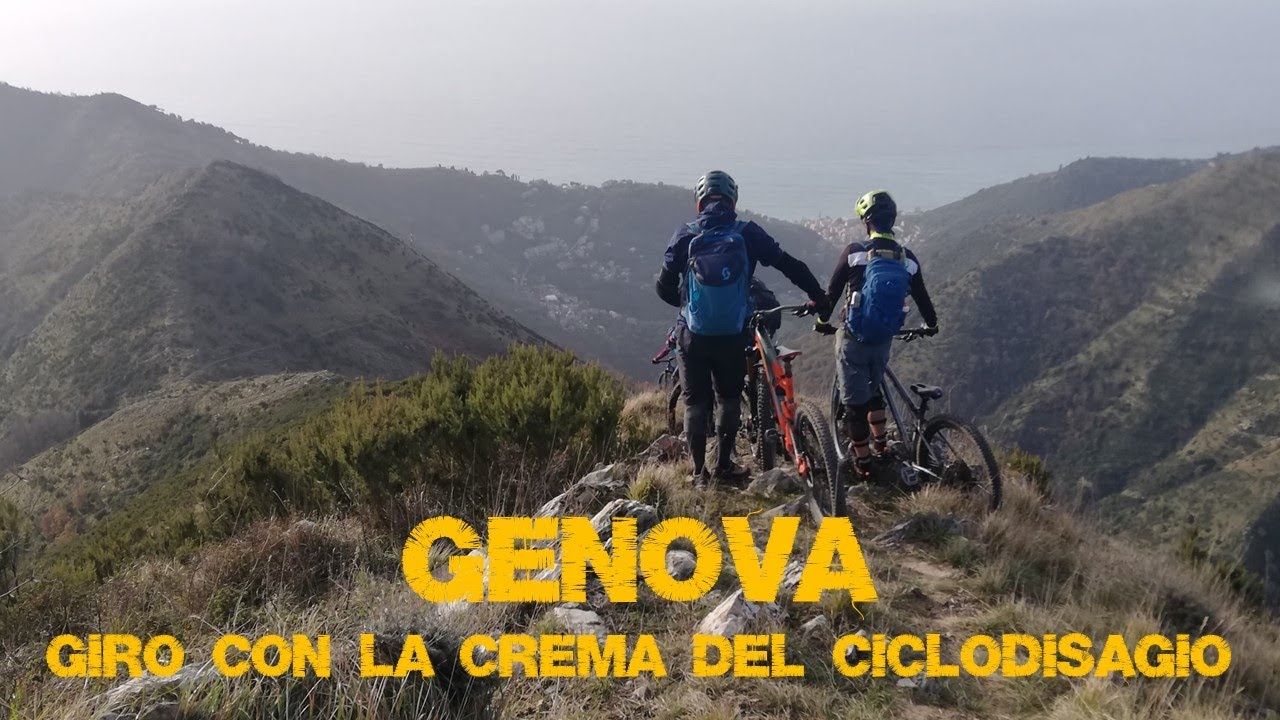 Genova. Giro con la crema del ciclodisagio 😰