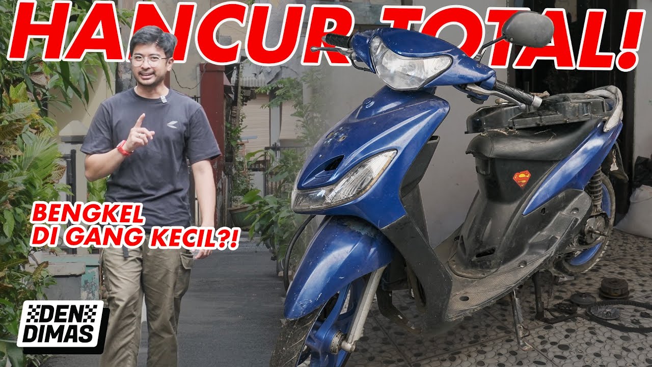 SEKARAT‼️ Restorasi Yamaha Mio Sporty Hancur Di Bengkel Gang Senggol Jakarta