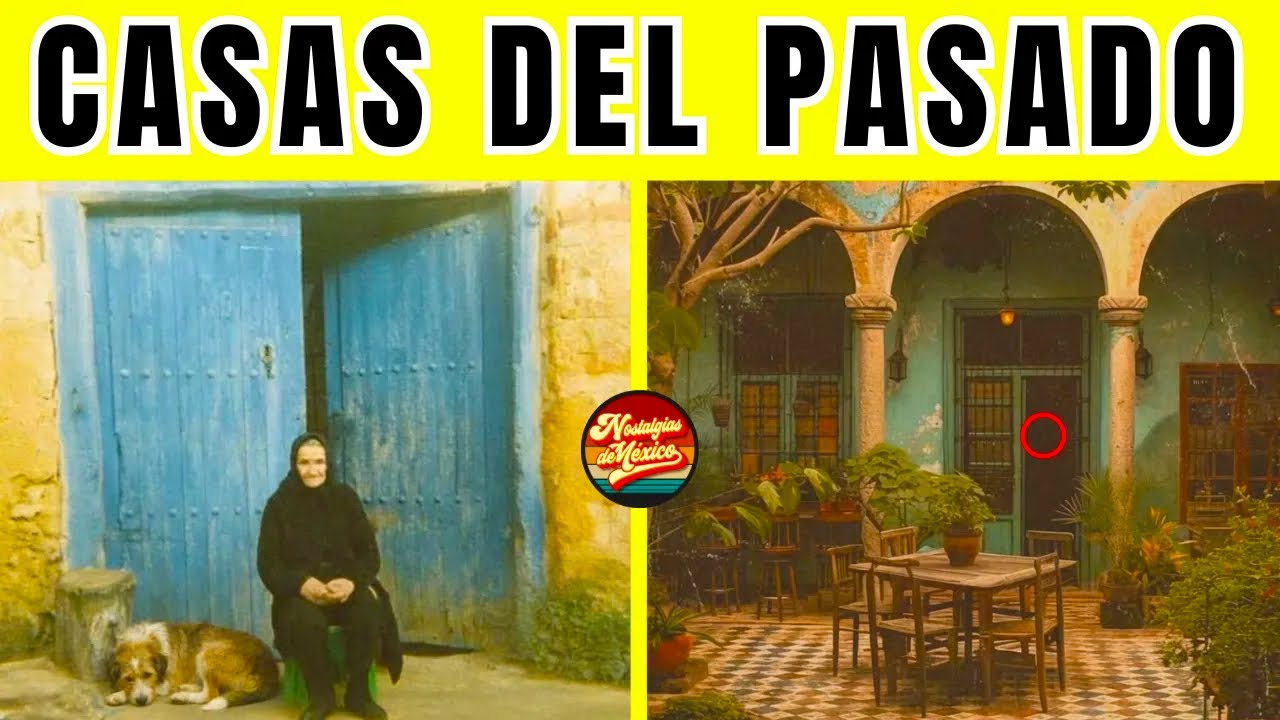 15 COSAS RARAS que tenían las CASAS MEXICANAS que DESAPARECIERON...