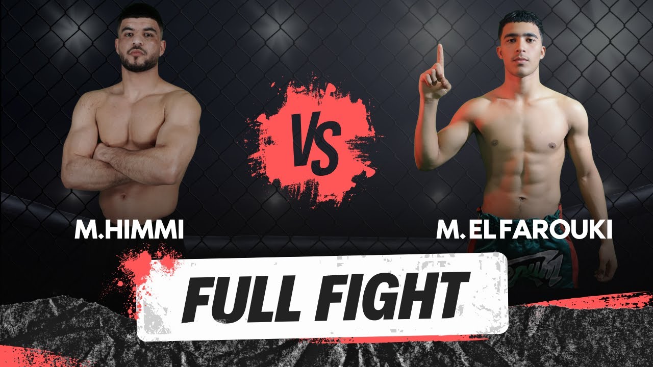 Morad Himmi  VS  Mohamed amin el Farouki  Full Fight FCC