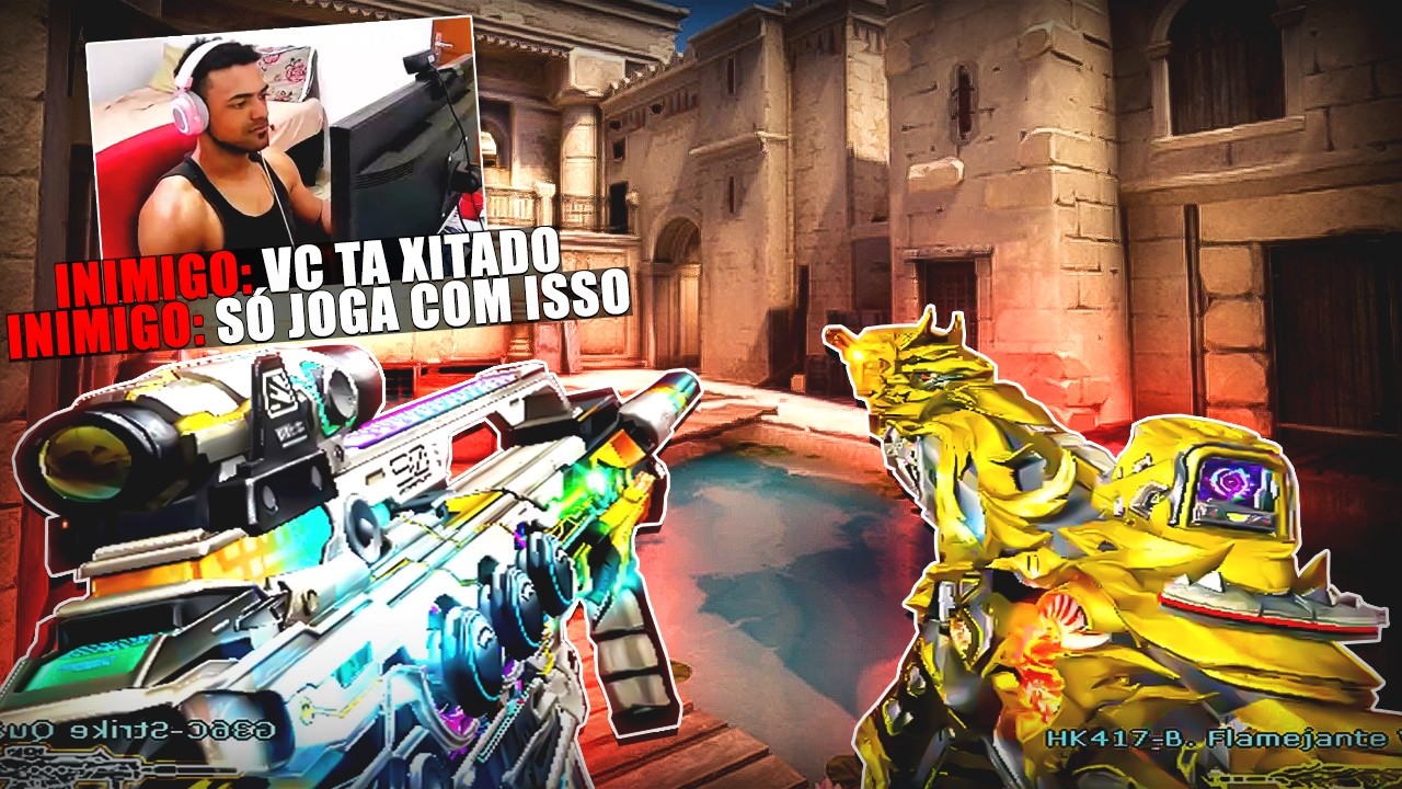 É Satisfatório jogar com a HK417 e Roubado jogar com a G36 KKKKKK