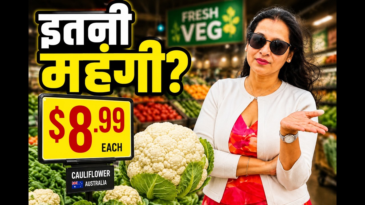 Australia mein Indian Sabji ki shopping  || fresh vegetable shopping in Australia?