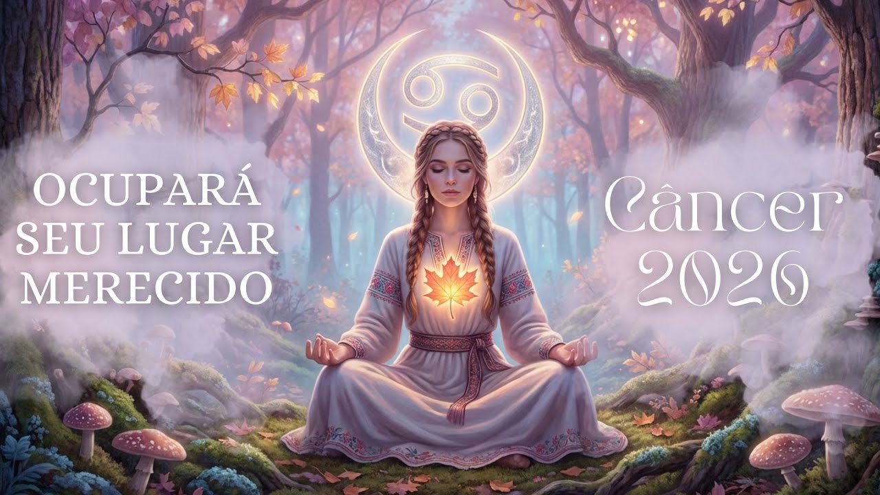 CÂNCER 2026 ♋️OCUPARÁ UM LUGAR MERECIDO NO MUNDO - #cancertarot #signos #baralhociganogratis