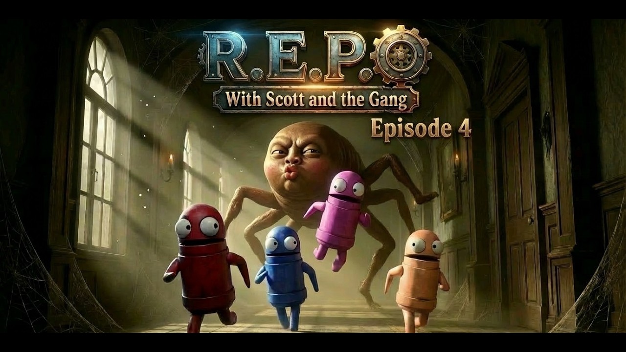 R.E.P.O with Scott and The gang Episode 4 | TOLD YOU TO WATCH THE BOOK |