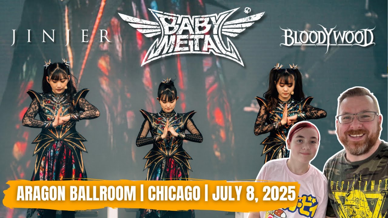 Babymetal, Jinjer & Bloodywood LIVE in Chicago | July 8, 2025 | Full Concert Vlog & Fan Interviews
