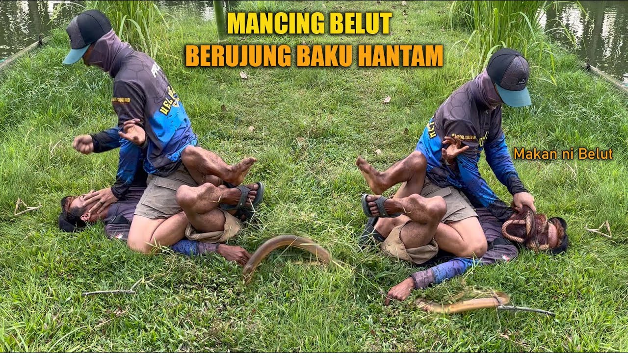 TERJADI BAKU HANTAM GARA-GARA MANCING BELUT