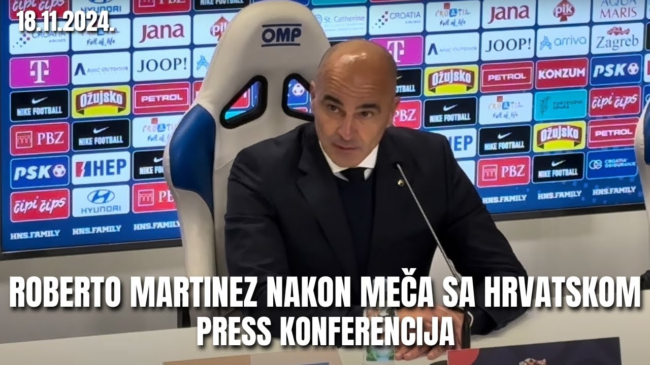 MARTINEZ NAKON MEČA SA HRVATSKOM