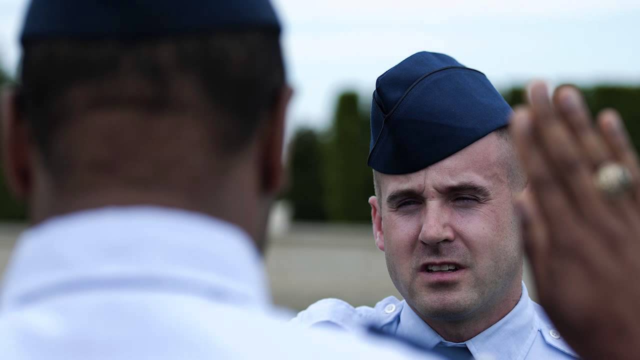 SrA Carlin Leslie's Reenlistment