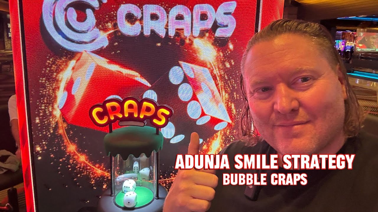 $500 Bubble Craps Session – Testing the New Adunja Smile Strategy at The M Casino!