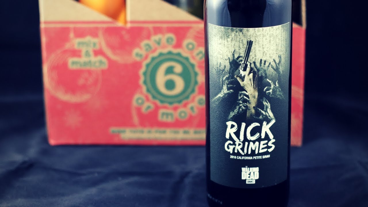 The Walking Dead Rick Grimes Petit Syrah Wine Review