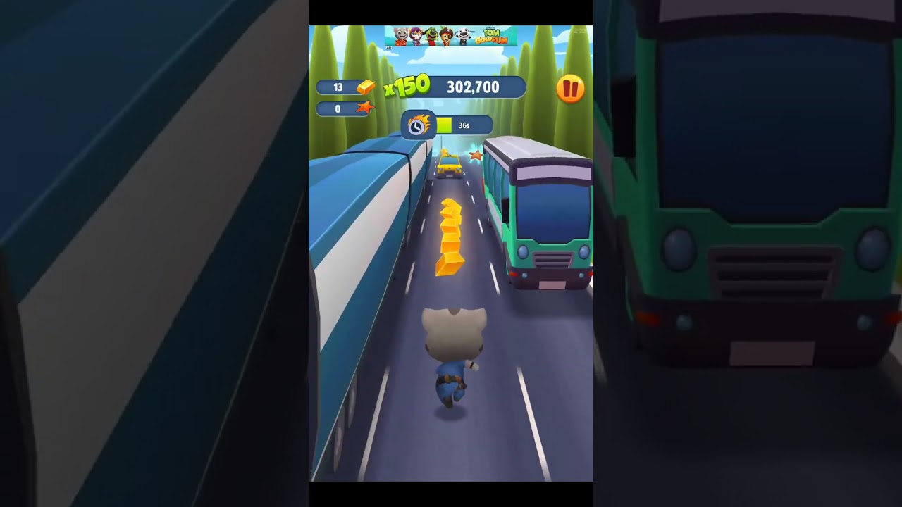 SUBWAY SURFERS and Tom gold run 