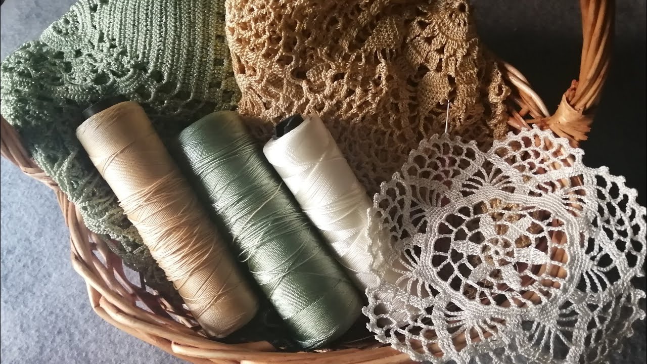 كروشية 🧵 خيط الصياد وجماله وكل حاجة عنه