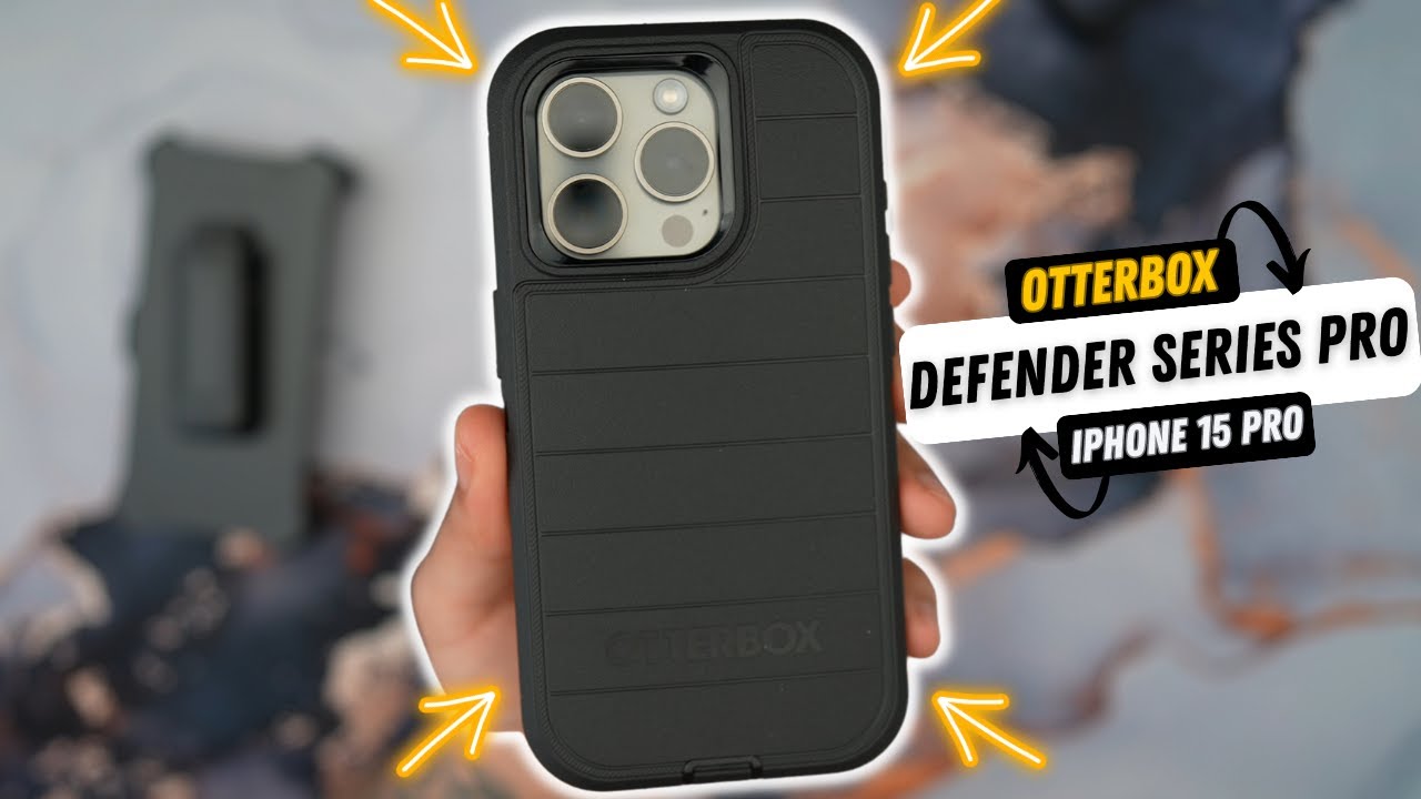 iPhone 15 Pro : OtterBox Defender Series Pro Case Black