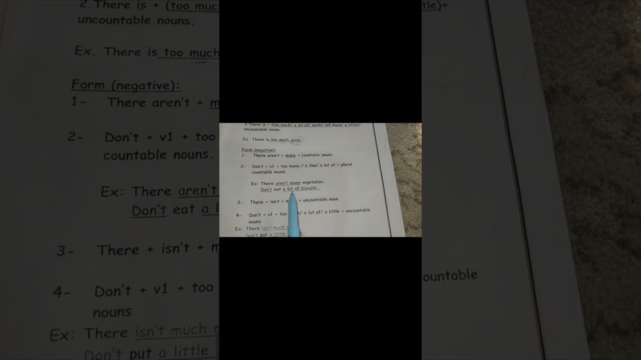  Quantifiers -unit 3 -الصف الثامن 