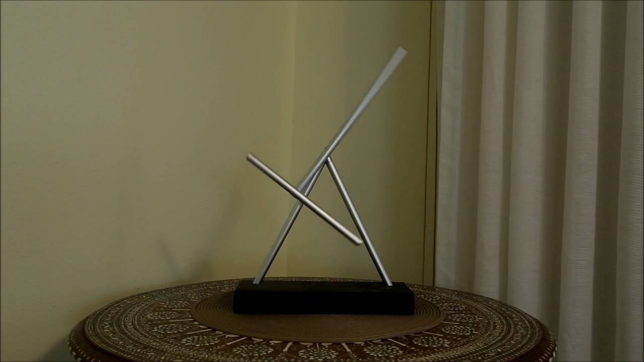 Swinging Sticks Sculpture Battery Duration Test