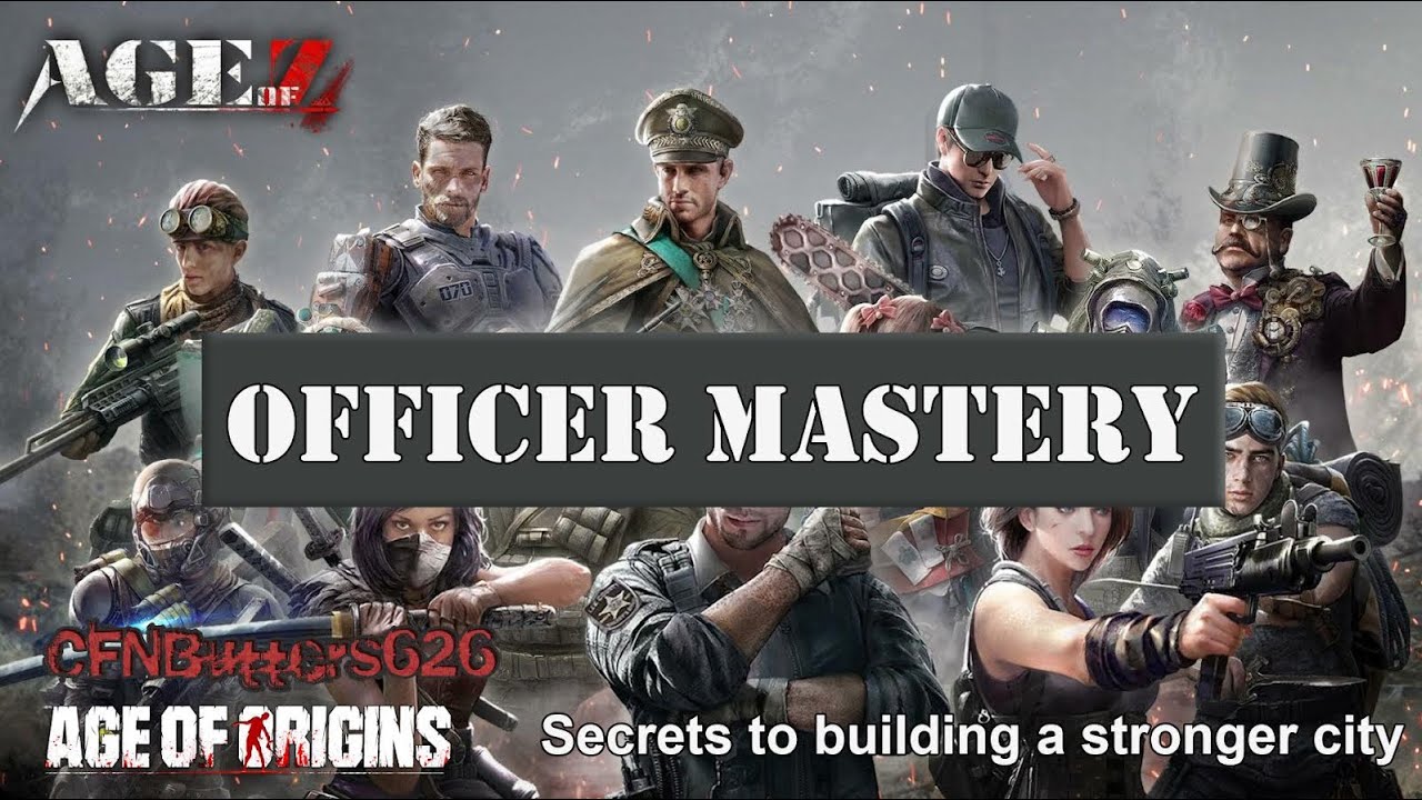 Мастерство офицера — Age of Z Origins — Архив подготовки охотников
