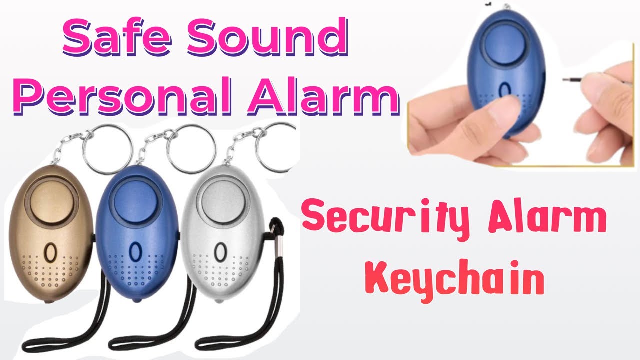 Personal Security Alarm Keychain | Emergency Safety Alarm for all Ages Review