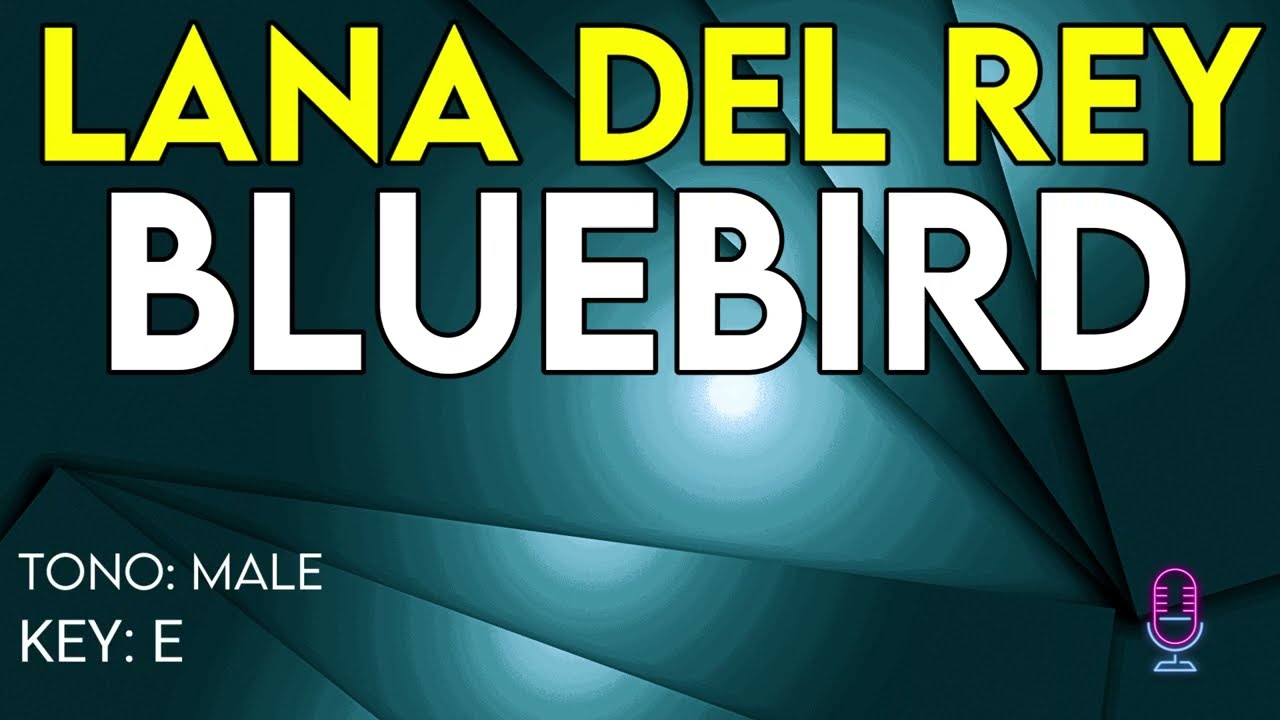 Lana Del Rey - Bluebird - Karaoke Instrumental - Male