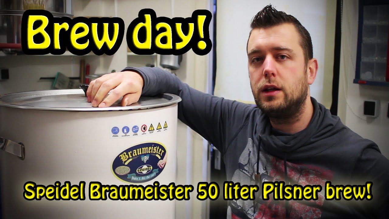 Speidel Braumeister : 50L Pilsner brew 