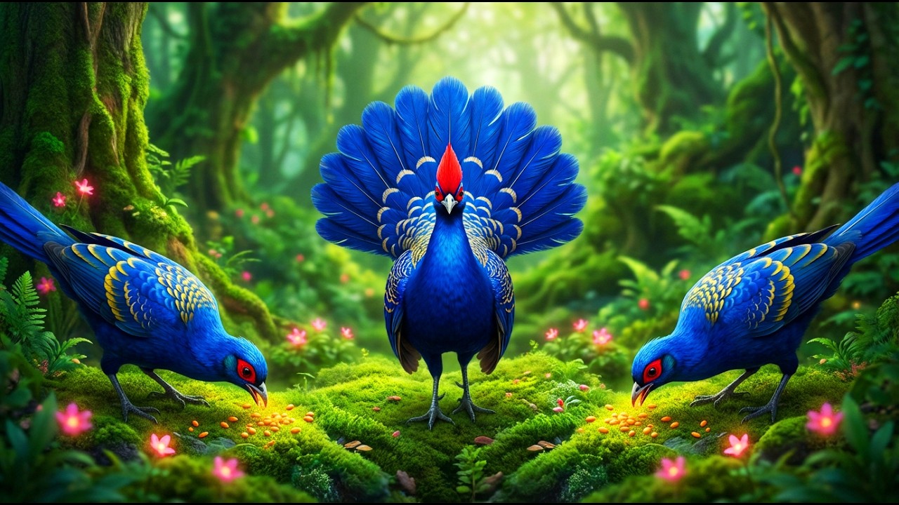 Relaxing Forest Sounds 🌲 Birds Chirping for Deep Sleep, Study, Meditation & Stress Relief