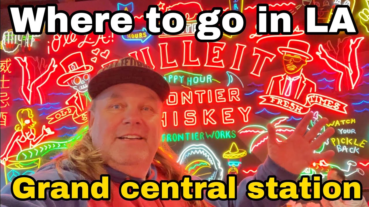 Best places to go in L.A  Grand central market,Santee Alley,Downtown la,movie locations