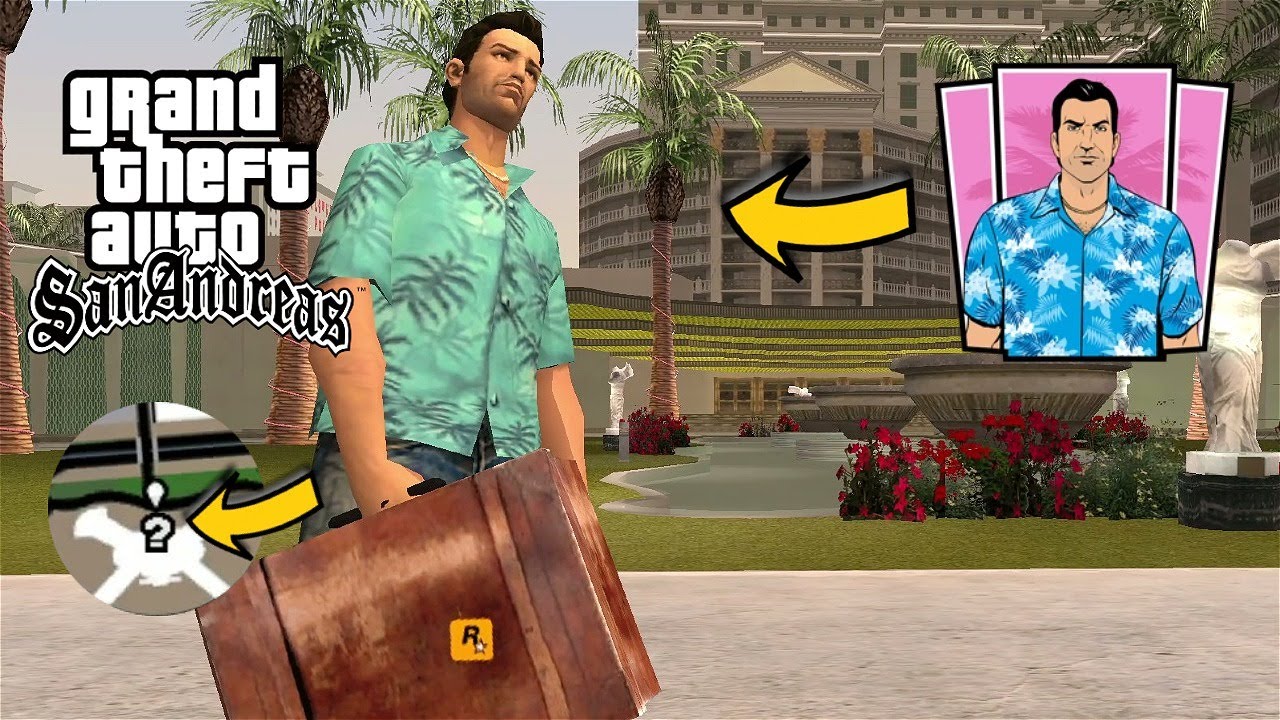 Secret Character In GTA San Andreas - Tommy Vercetti