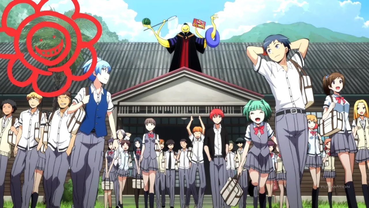 【MAD】暗殺教室 『自力本願レボリューション』 OP2 FULL / Assassination Classroom opening2 / 【暗殺教室10th記念】