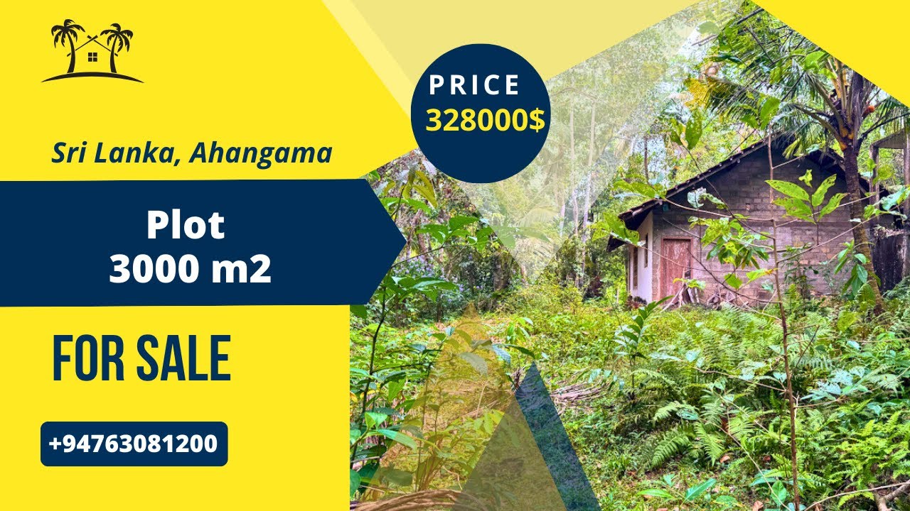 Plot for sale, Ahangama, Sri Lanka