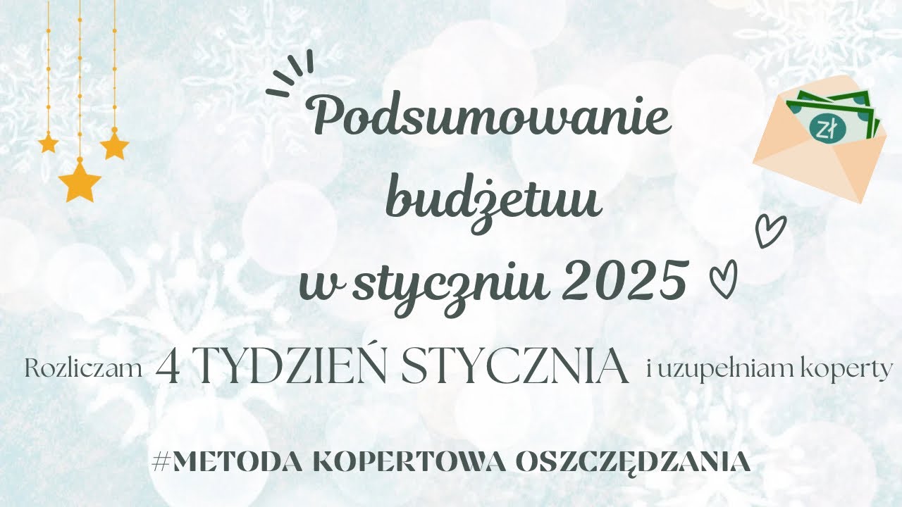 Zapraszam na podsumowanie stycznia i plan na luty 😎 #metodakopertowa #oszczędzanie #budżetdomowy