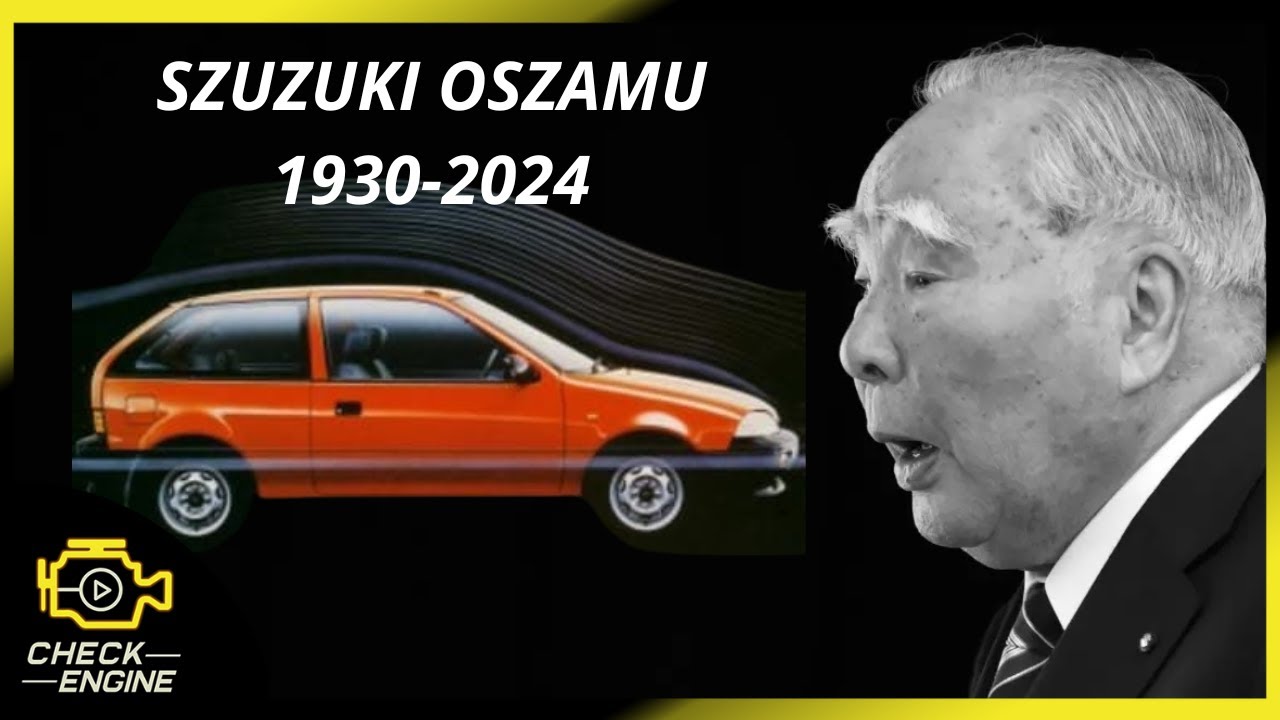 Meghalt Szuzuki Oszamu, aki elhozta nekünk a Suzuki Swiftet