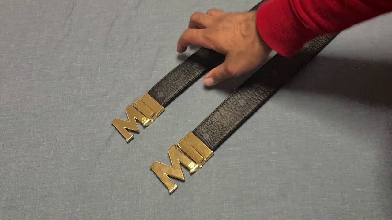 MCM belt 1.5 inches vs 1.75 inches - MCM Reversible Belt Small Vs Large