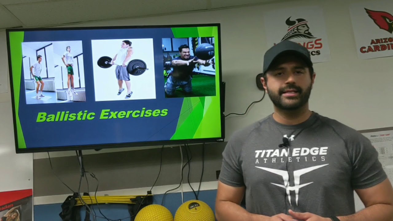 Plyometrics vs Ballistic Movements for Athletic Performance.