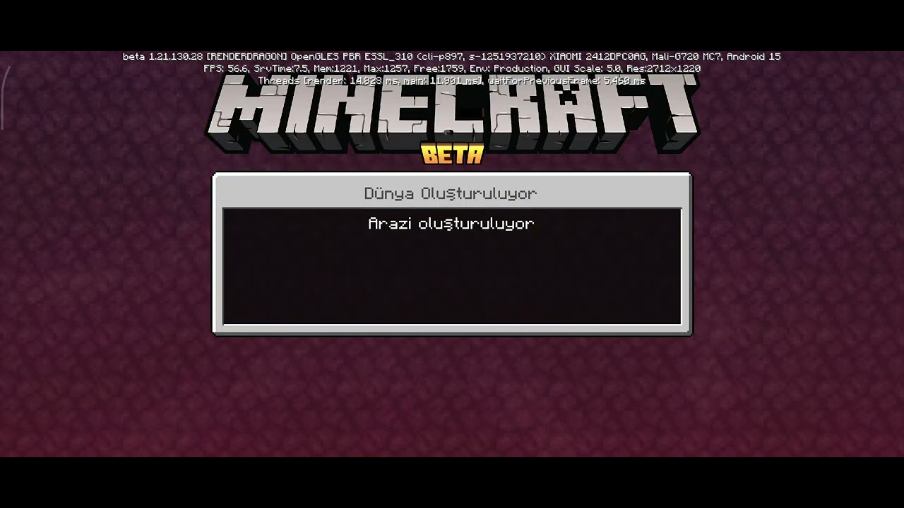 MİNECRAFT DUNYA GEZDİRMEEEE