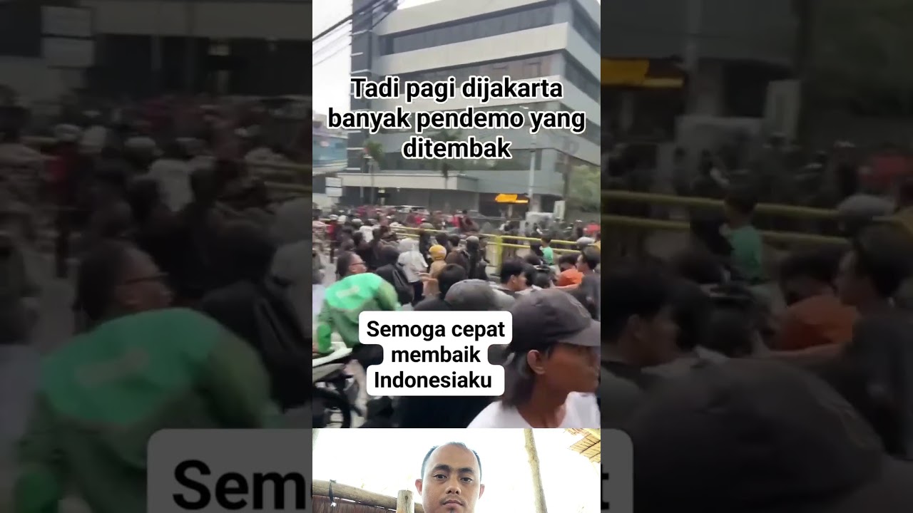 Pendemo banyak yang dit*mbak #trending #highlights #news #dpr #demo