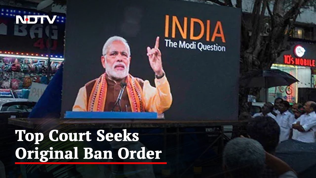 Supreme Court Notice To Centre Over Appeals Against Blocking BBC Series