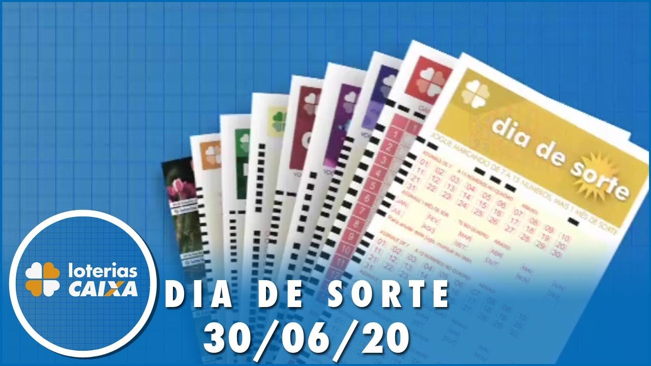 Resultado do Dia de Sorte concurso nº 323 - 30/06/2020