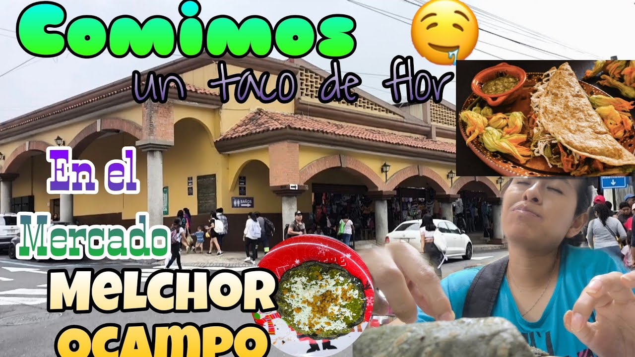 Comimos En el MERCADO MELCHOR en Orizaba #mimisandoval #orizabaveracruz