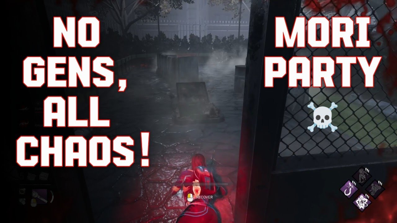 No Gens, All Flashlights – The Clown’s Ultimate Mori Party! 😂 | DBD custom game (Uncut)