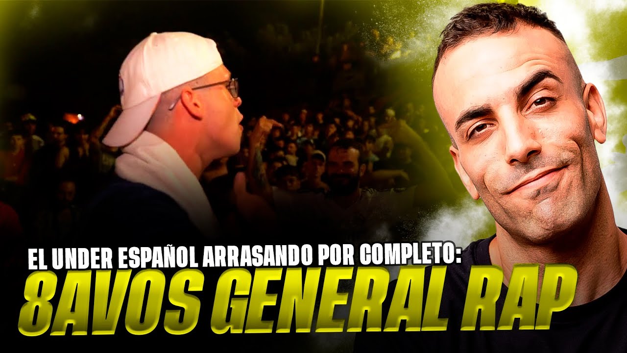 LA MEJOR COMPE UNDERGROUND DE ESPAÑA *8AVOS GENERAL RAP* 2025 Reacción