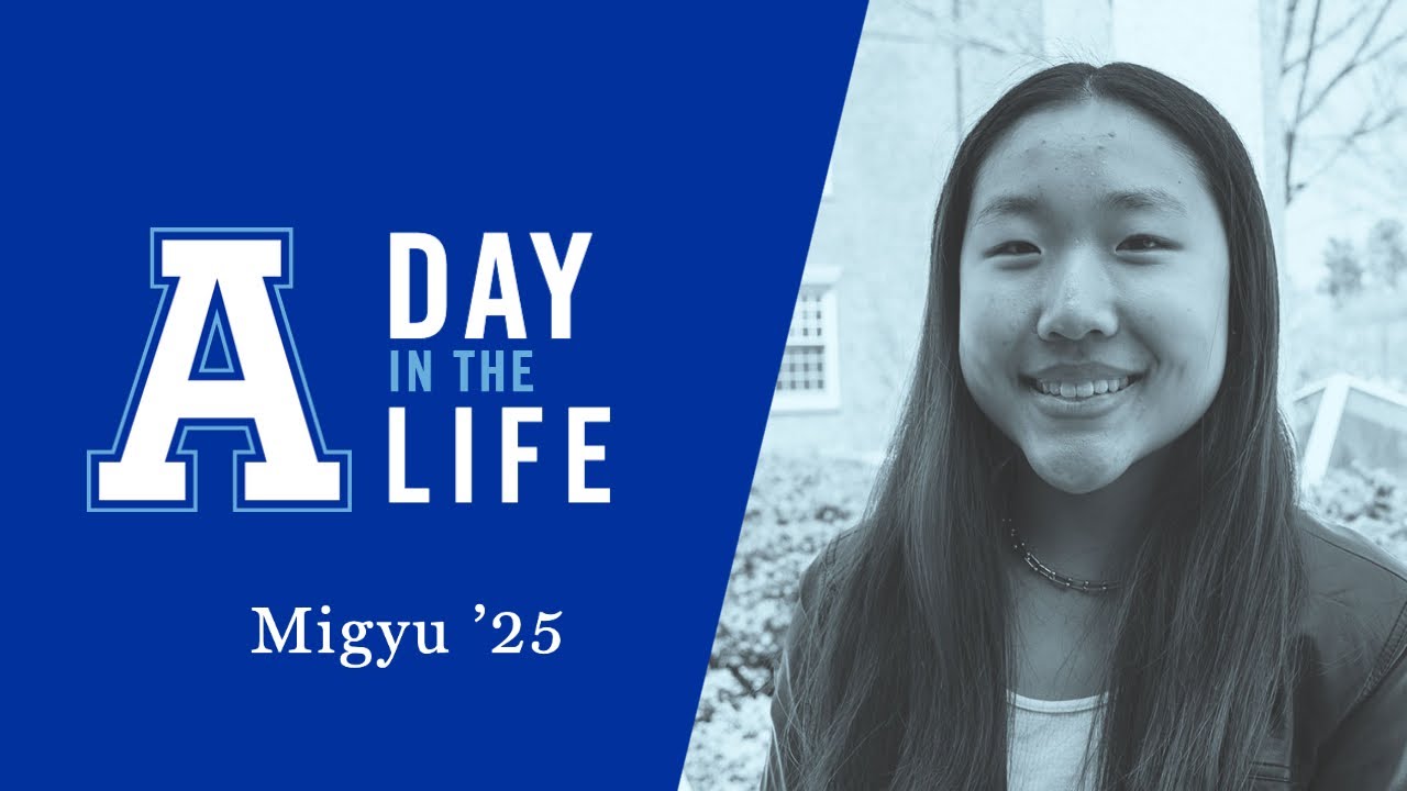 A Day in the Life at Phillips Academy: Migyu ’25